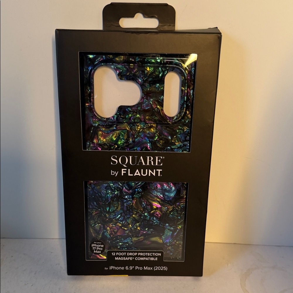 Iridescent Multi-Color Phone Case for iPhone 6.9" Pro Max